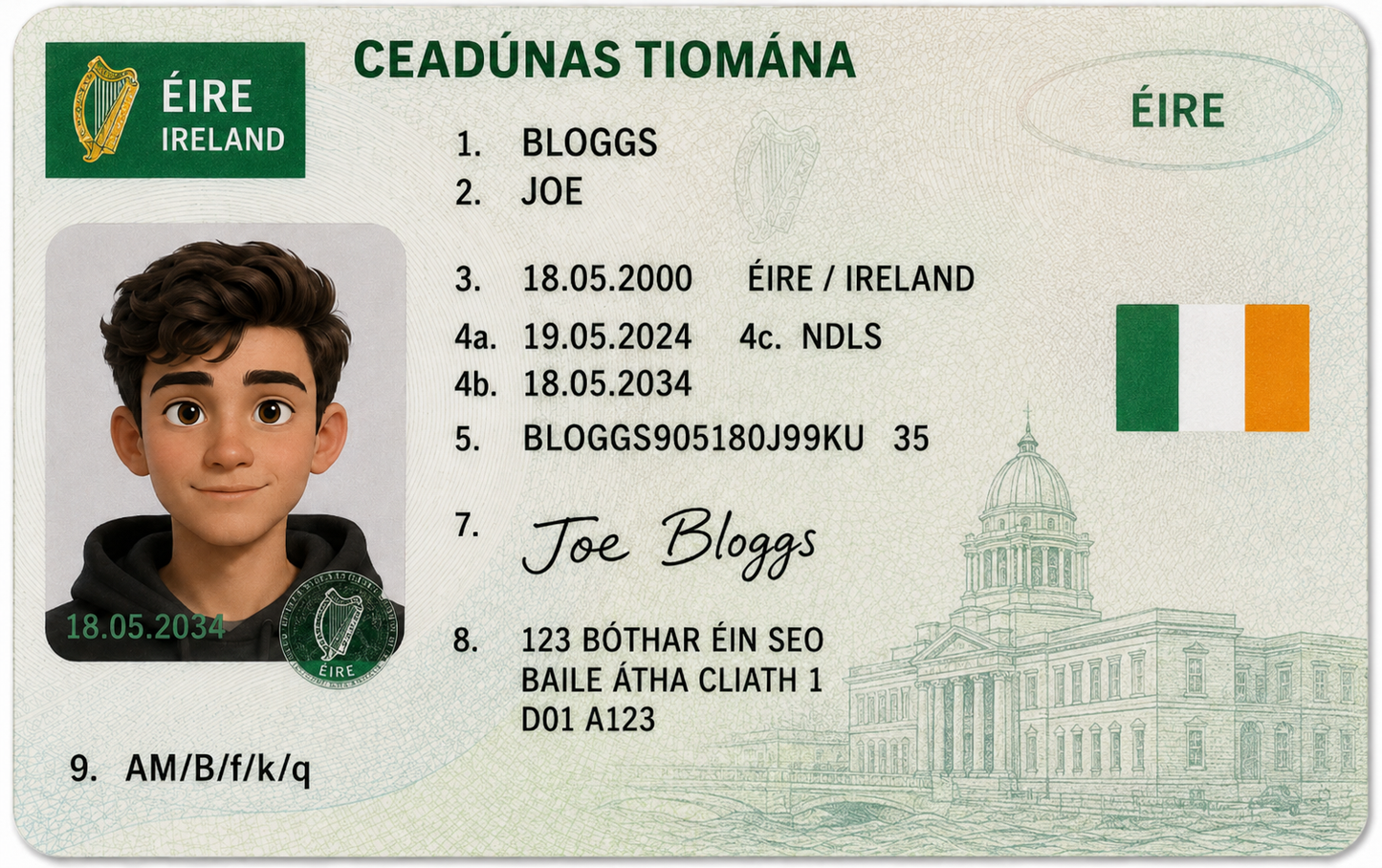 Irish Driving Permit
